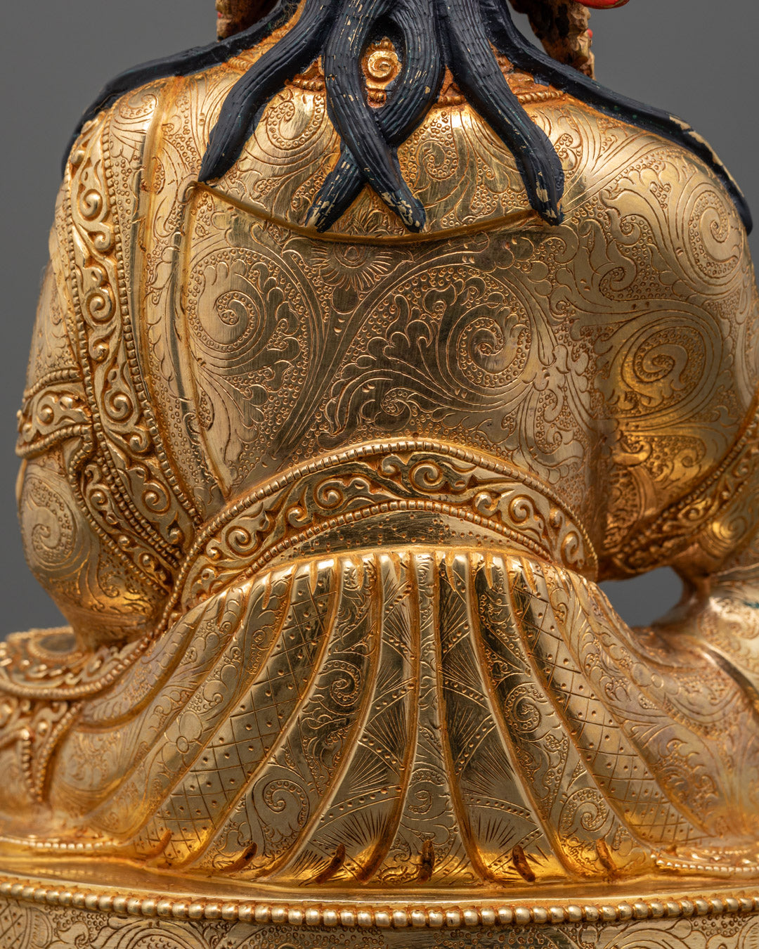 Guru Rinpoche Statue | Handcrafted Tibetan Buddhist