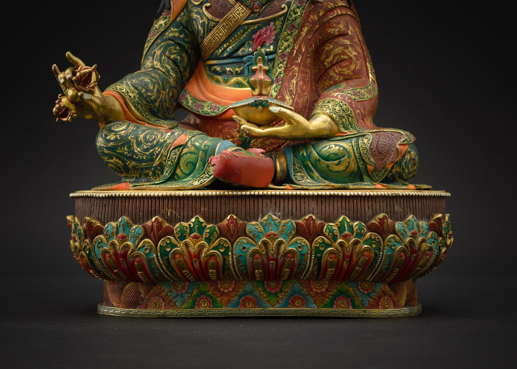 Guru Rinpoche Buddha Statue | Himalayan Sacred Art