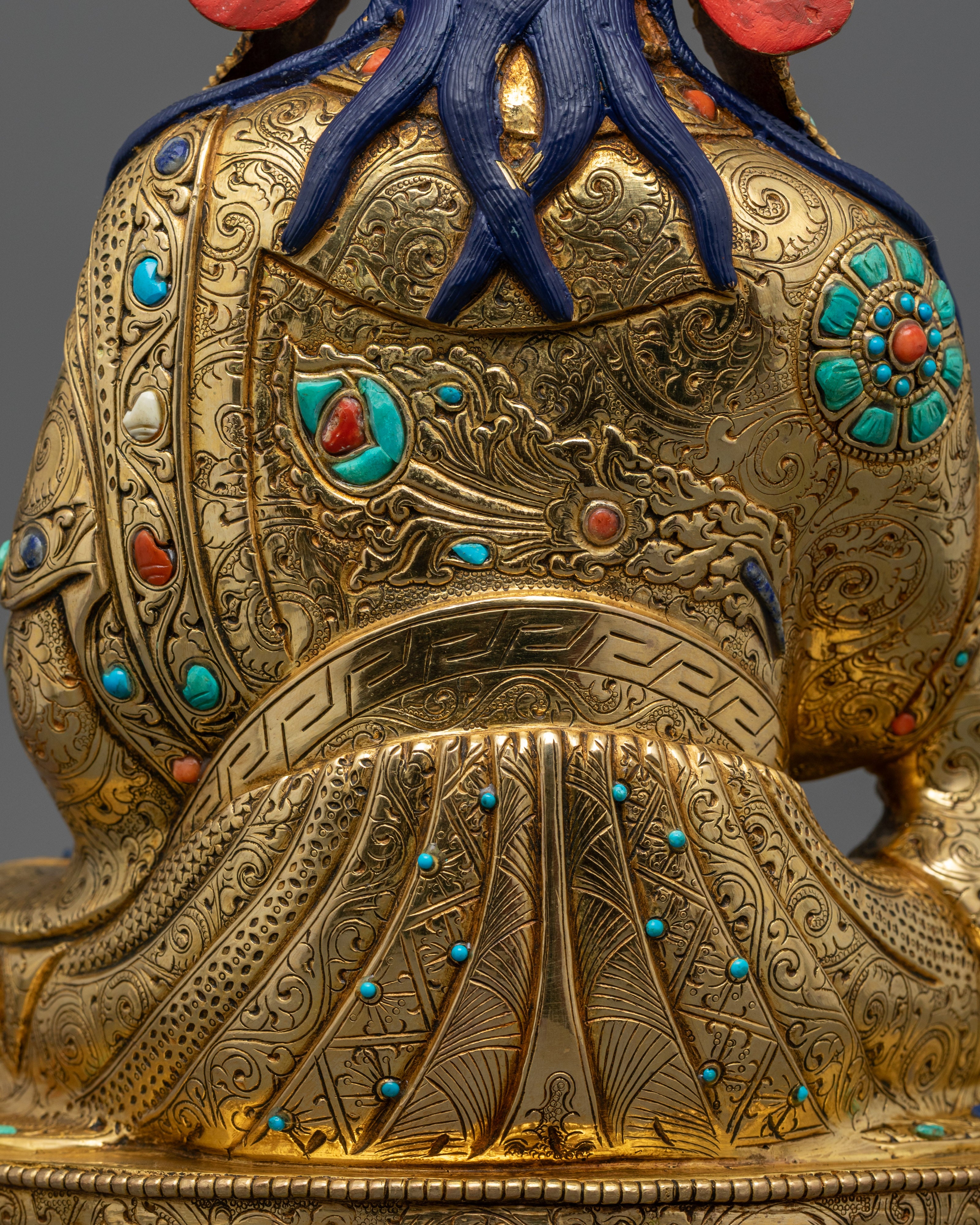 Authentic Guru Rinpoche Statue | Handmade Padmasambhava Statue