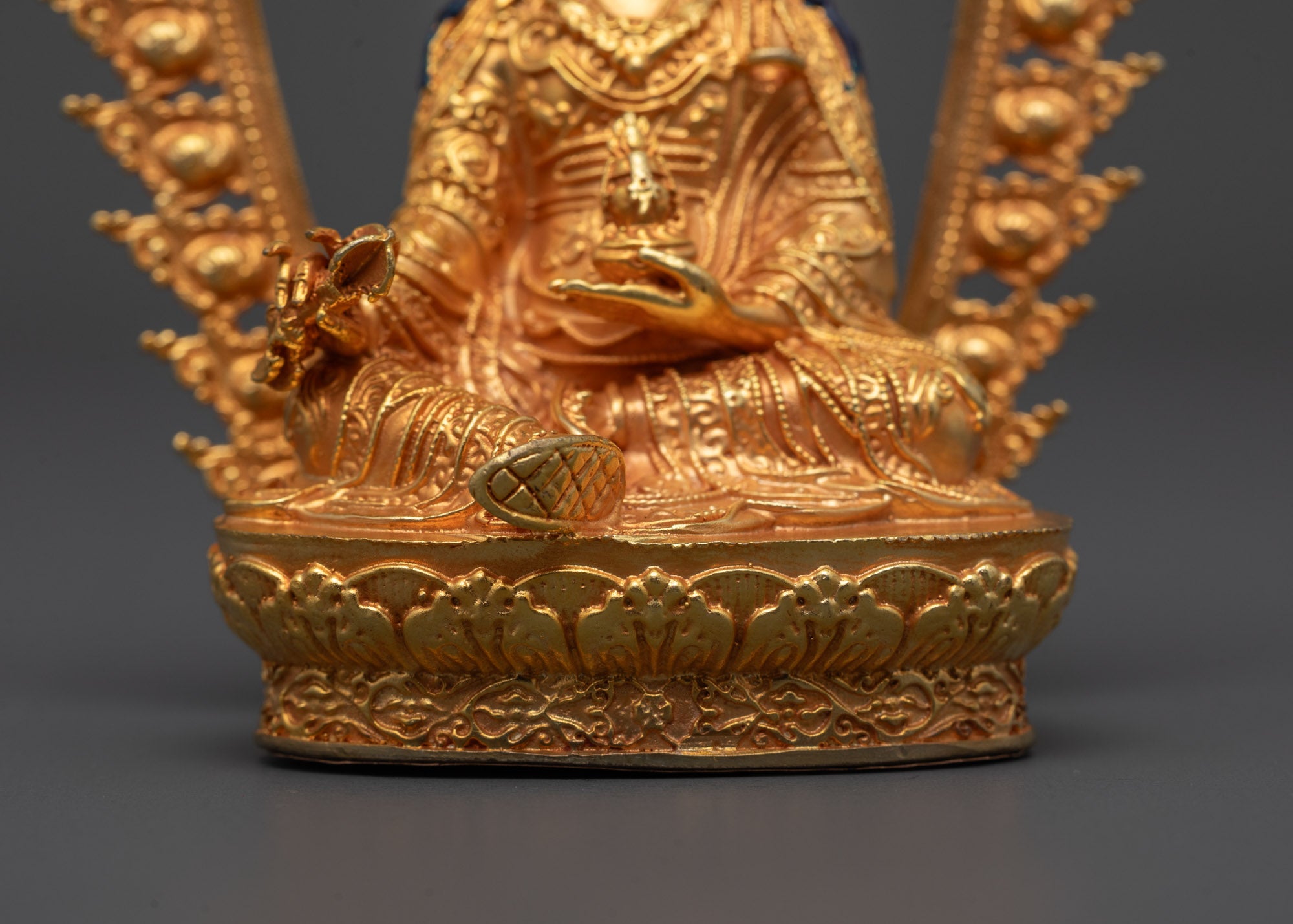 Machine-Made Guru Rinpoche Statue | Authentic Himalayan Art