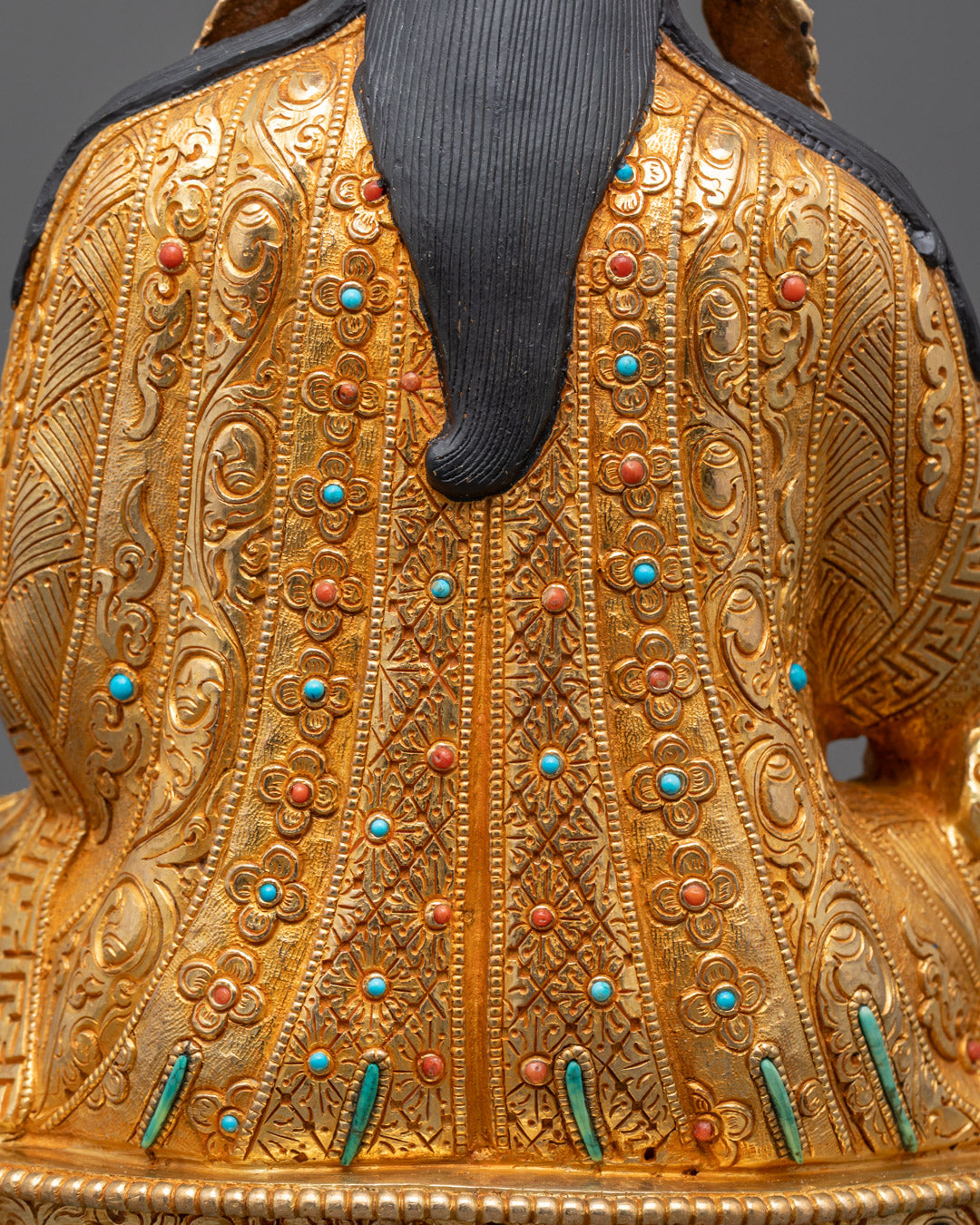 Spiritual Sculpture of Guru Rinpoche | Lotus-Born Masters