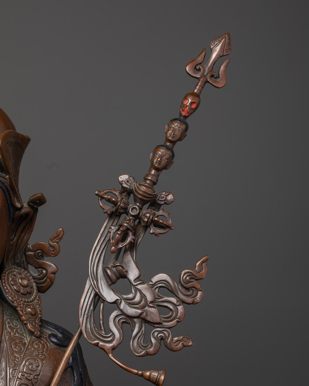 Enlightened Buddhist Guru Tsokye Dorje Sculpture