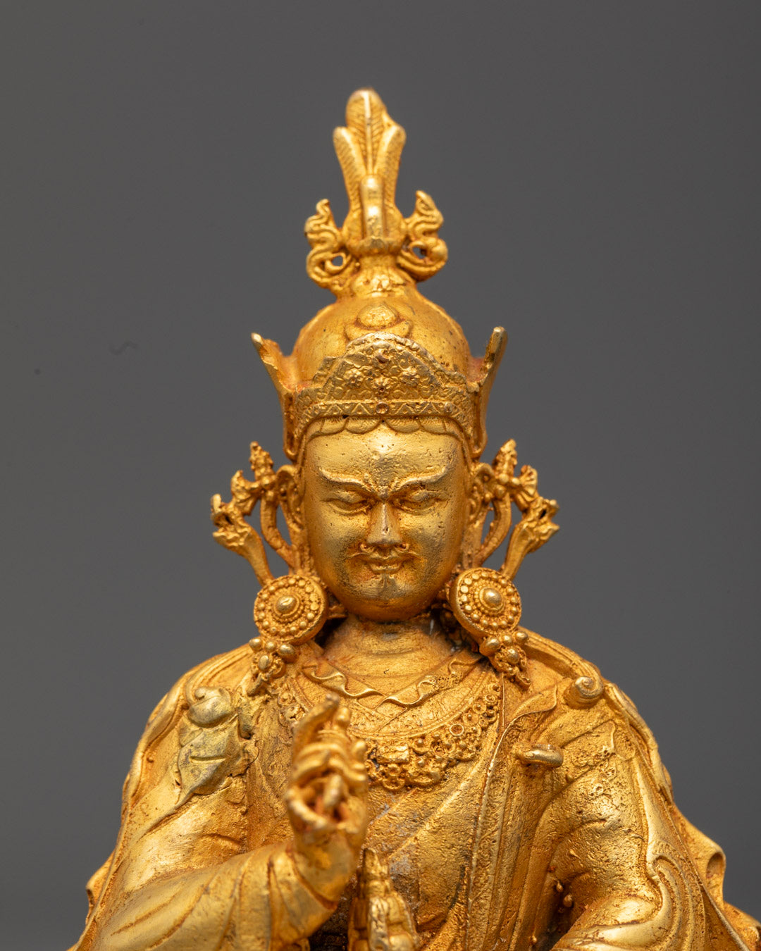 Guru Rinpoche Statue | Enlightened Tibetan Master