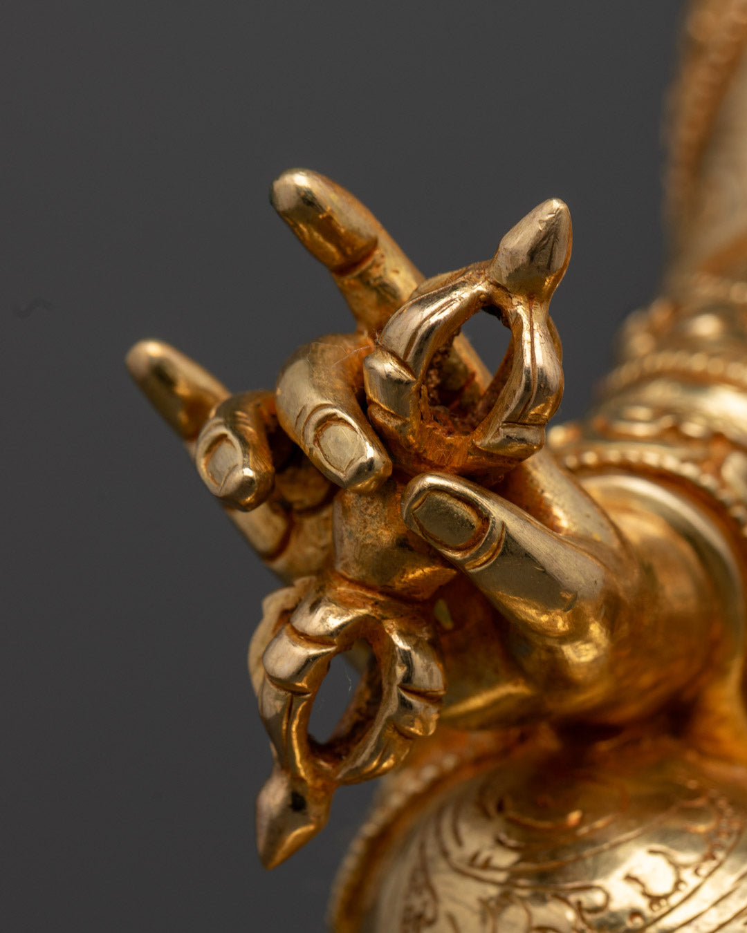 Guru Rinpoche Statue | Handcrafted Tibetan Buddhist
