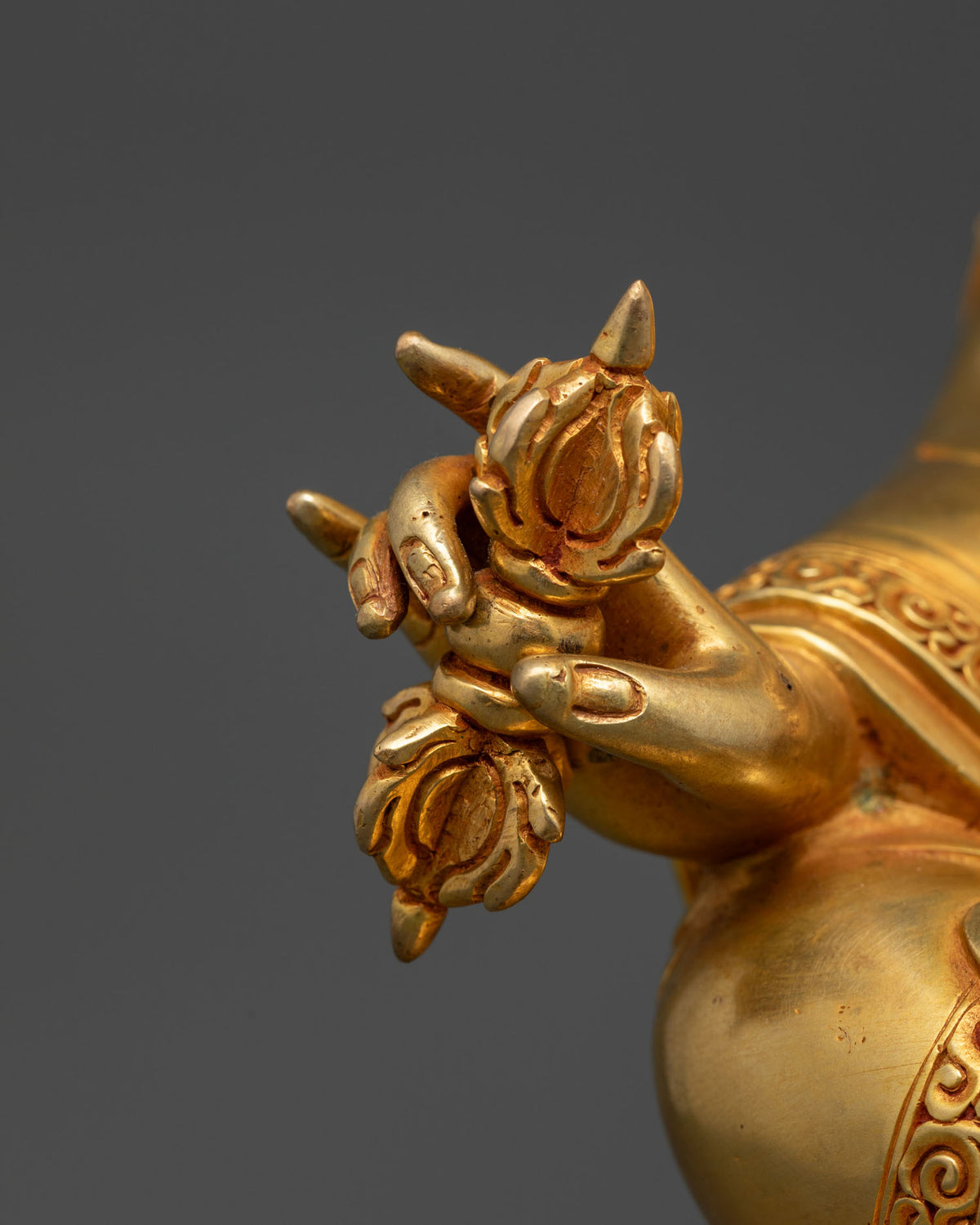 Guru Padmasambhava Statue for Spiritual Practice