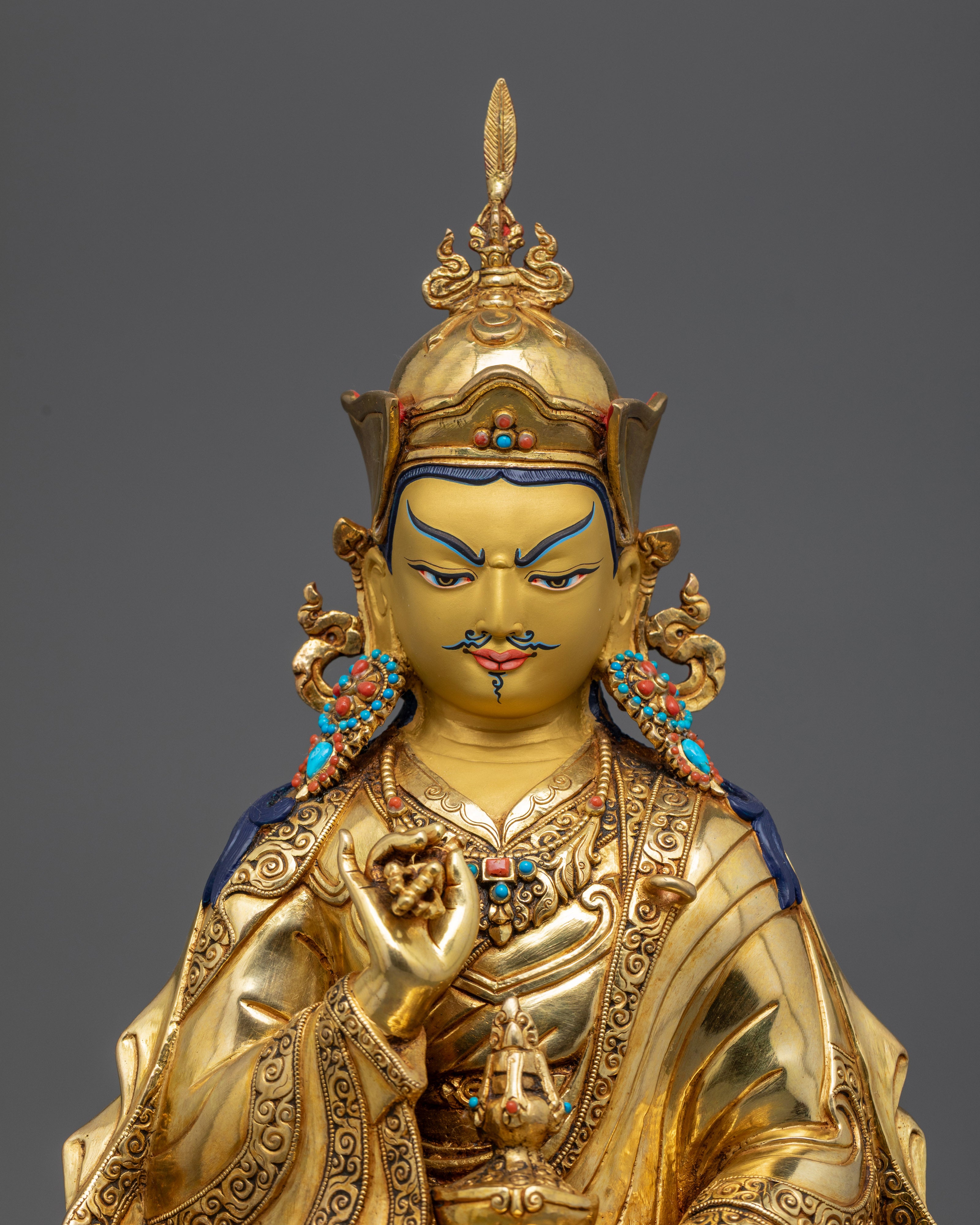 Guru Rinpoche Statue | Tibetan Buddhist Statue