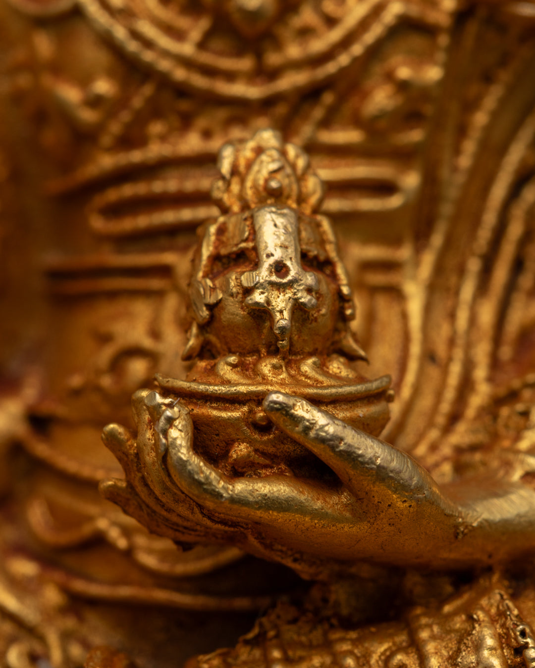 small Guru Rinpoche Statue | Tibetan Buddhist Protector