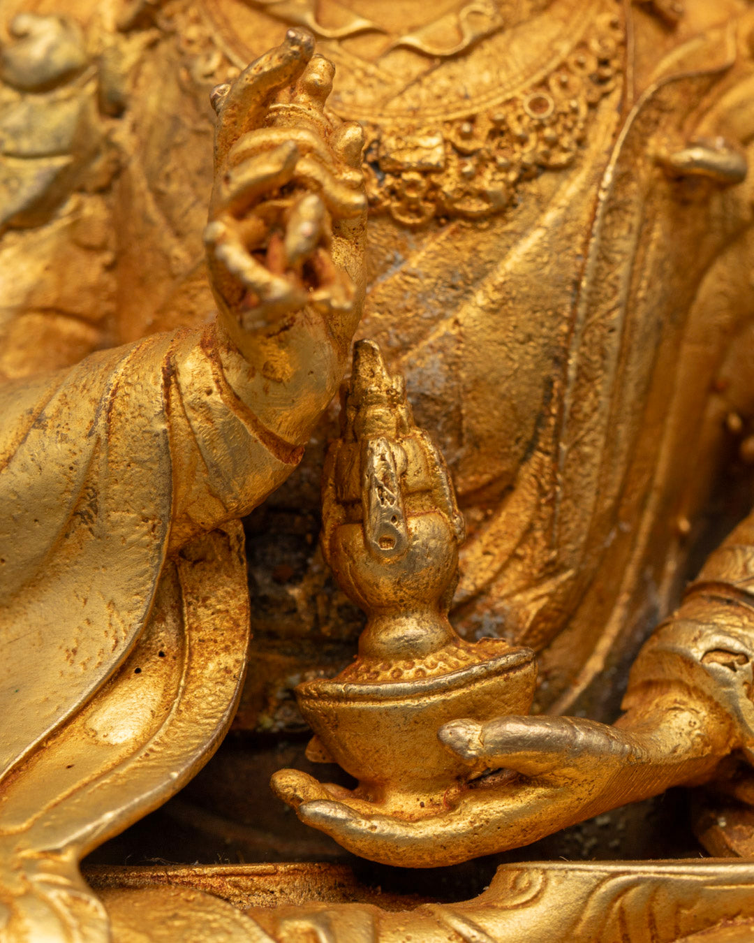 Guru Rinpoche Statue | Enlightened Tibetan Master