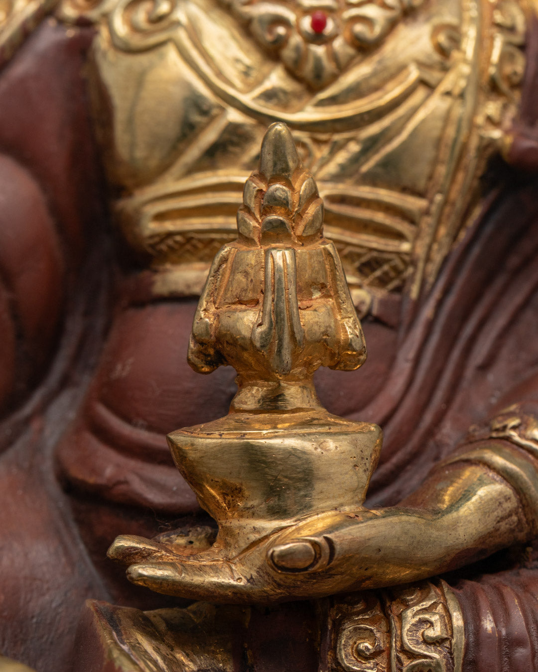 Tibetan Padmasambhava Statue | Enlightened Buddhist Master