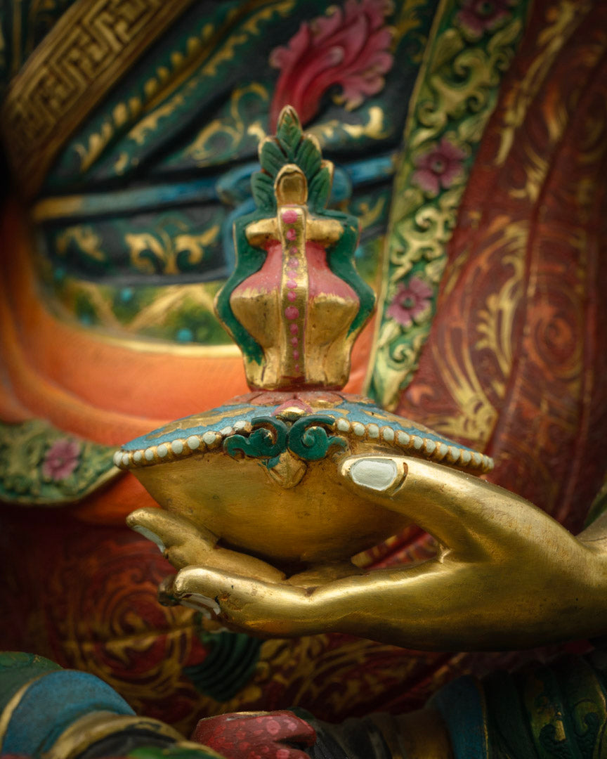 Guru Rinpoche Buddha Statue | Himalayan Sacred Art