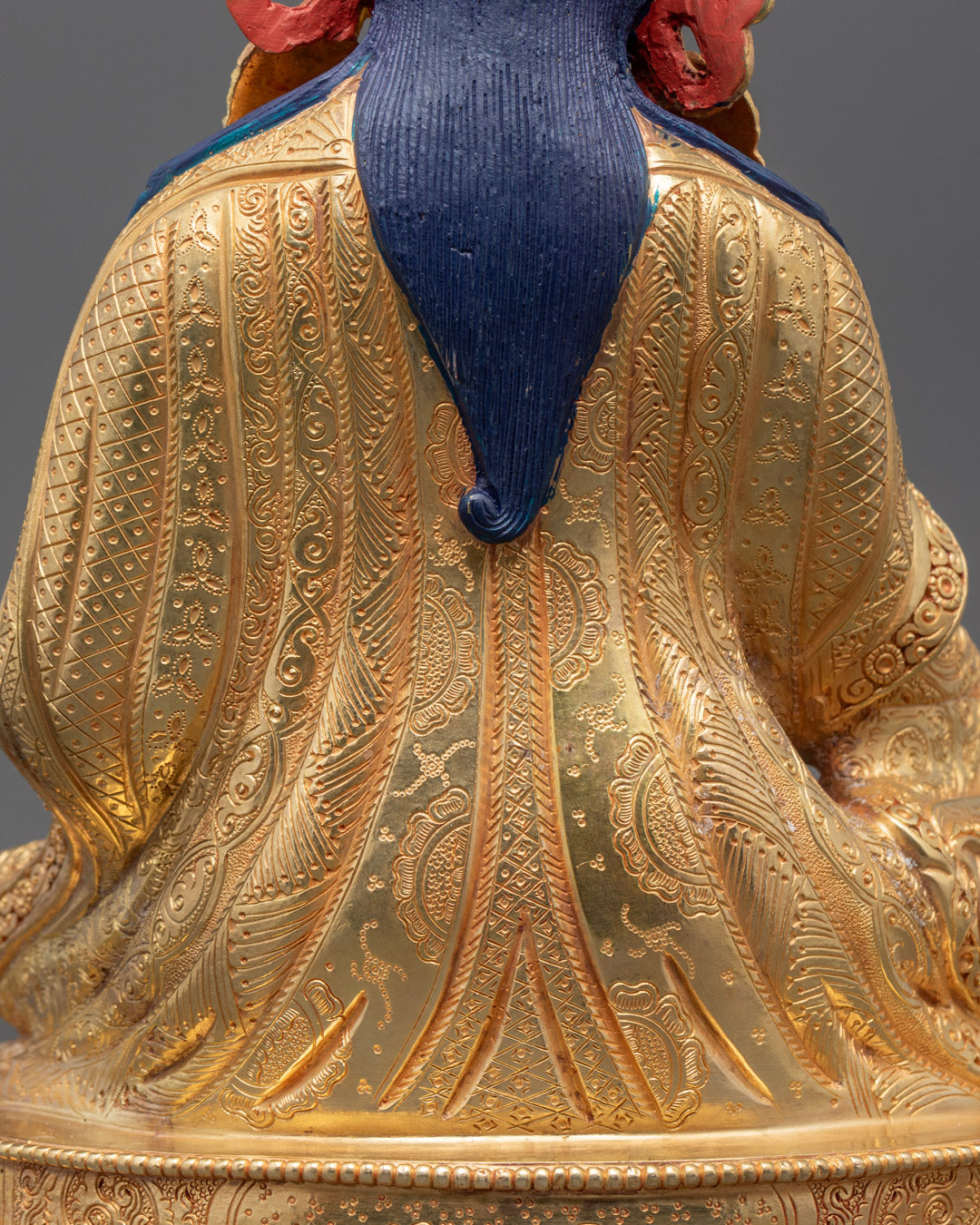 Handcrafted Guru Padmasambhava Statue | Tibetan Buddhist Art