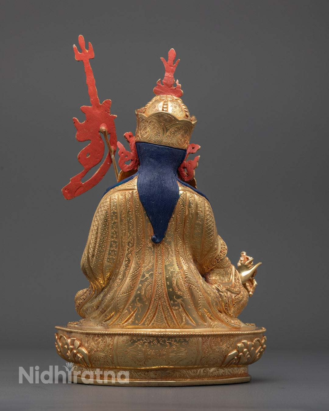 Handcrafted Guru Padmasambhava Statue | Tibetan Buddhist Art