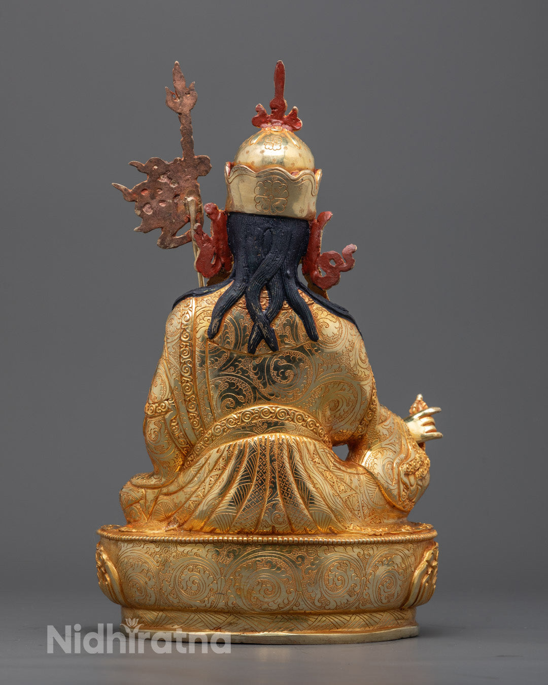 Sacred Tantrik Buddhism Padmasambhava Sculpture | Spiritual Zen Artwork