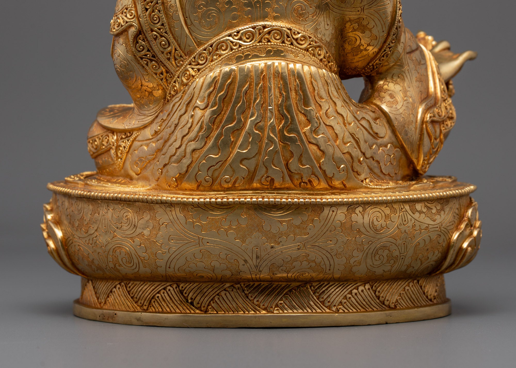 Handmade Guru Rinpoche Statue | Himalayan Padmasambhava Sculpture