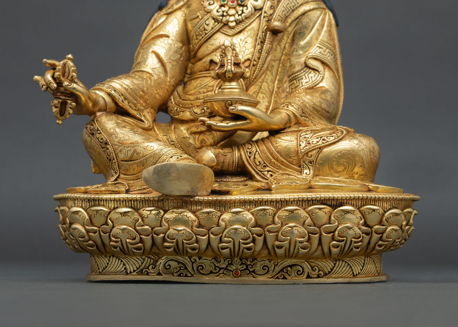 Guru Padmasambhava Statue | Himalayan Sacred Artwork
