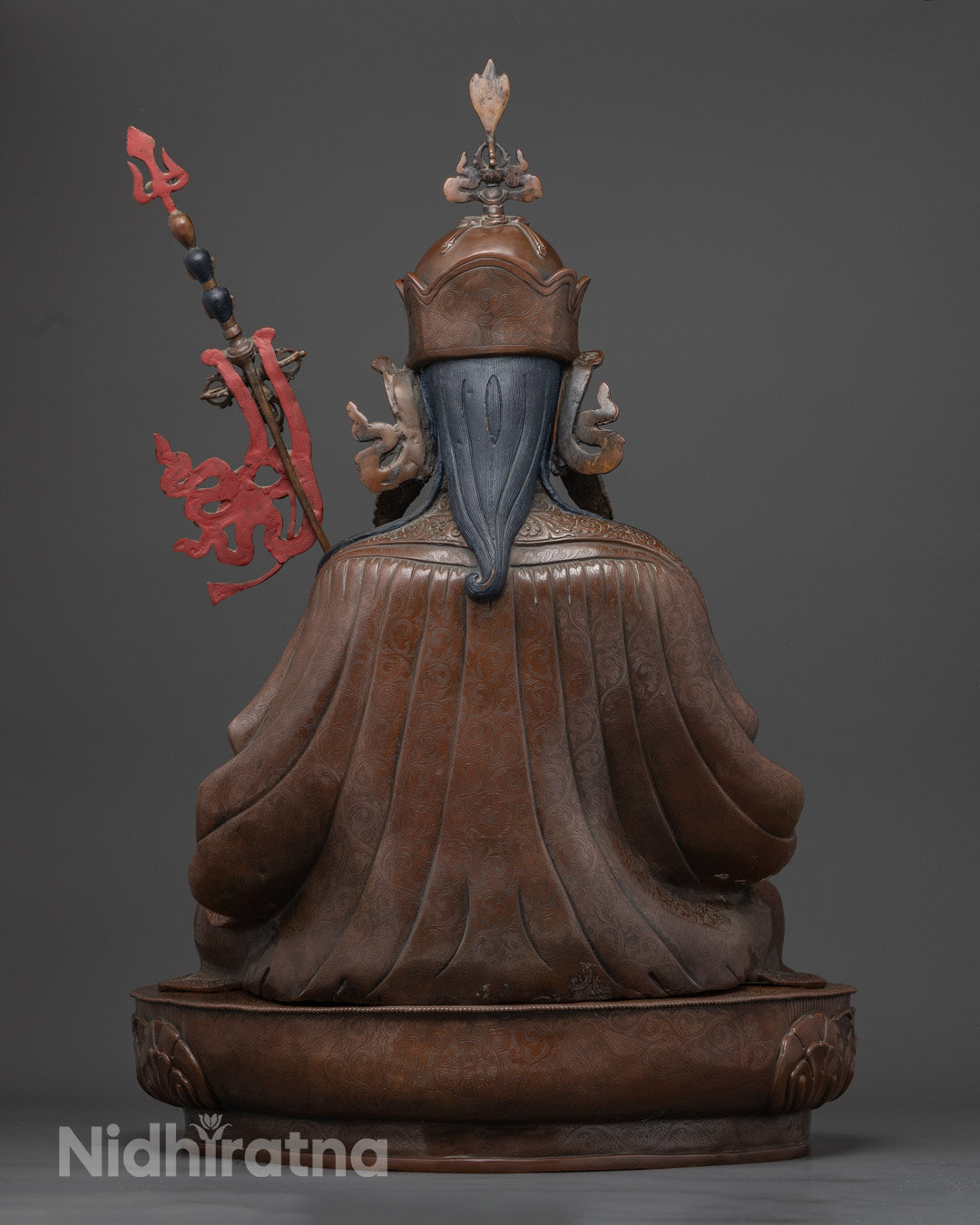 Enlightened Buddhist Guru Tsokye Dorje Sculpture