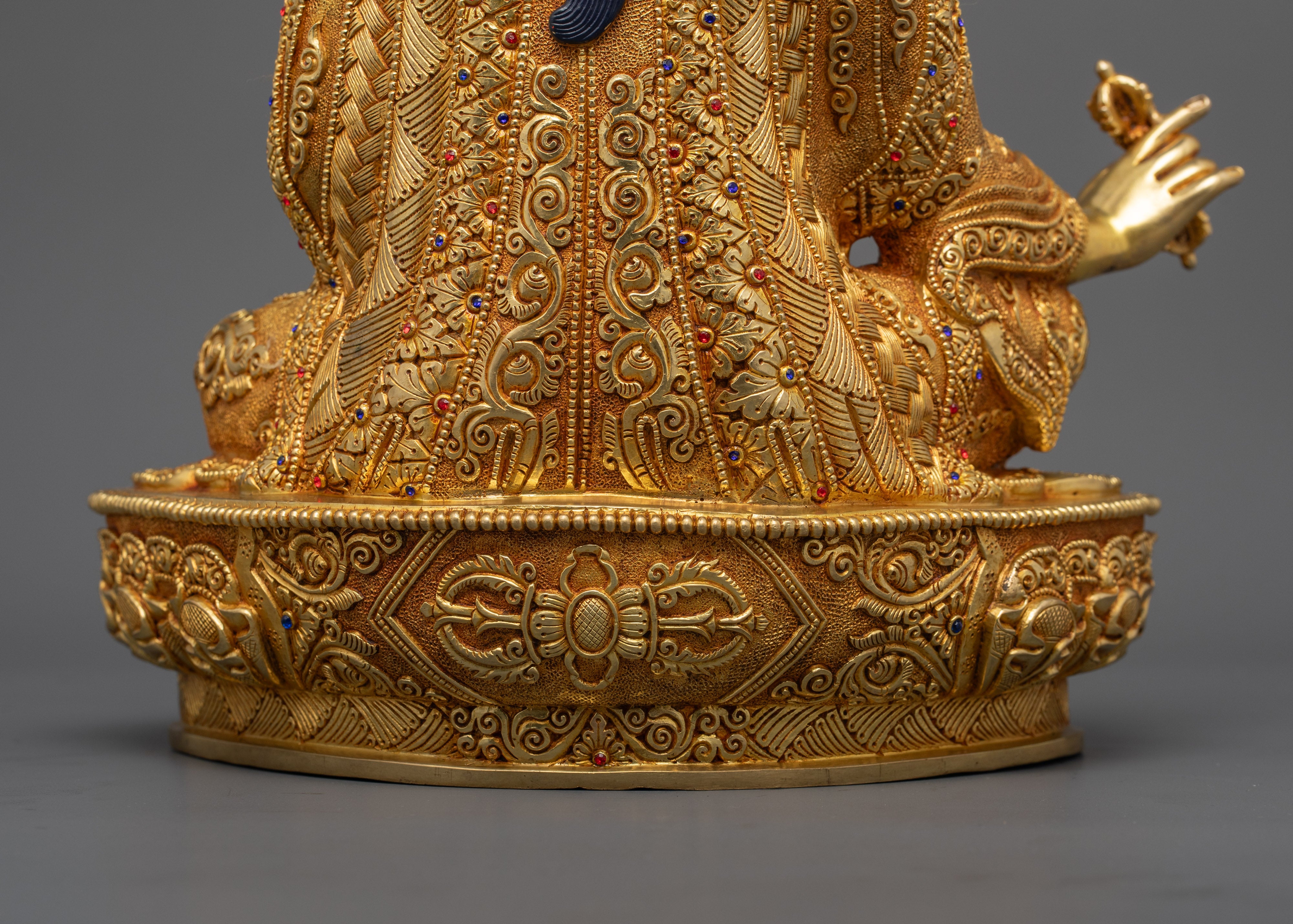 Handcrafted Guru Rinpoche Statue | Authentic Nepalese Art