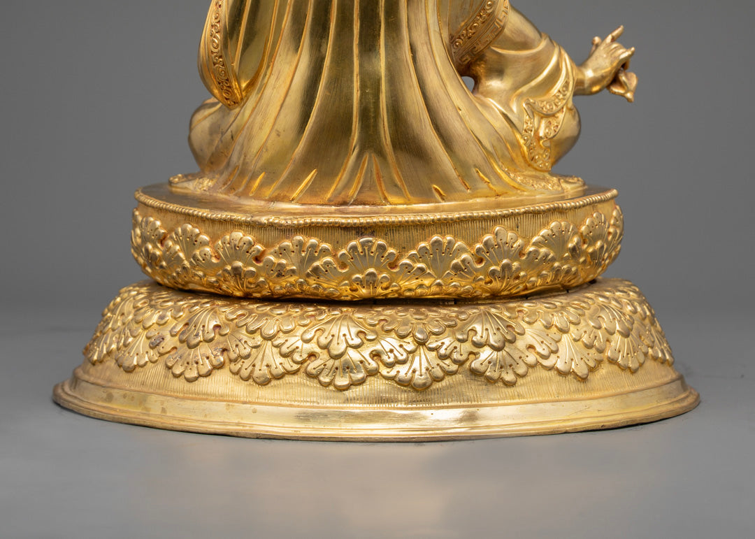 Handcrafted Padmasambhava Statue | Tibetan Buddhist Art