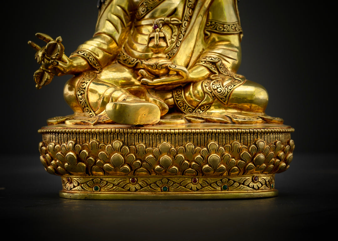 Guru Rinpoche Statue | Handmade Buddhist Sculpture