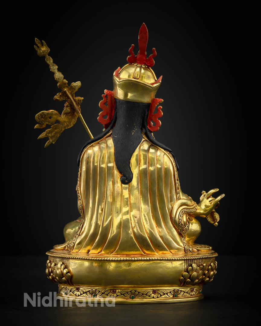Guru Rinpoche Statue | Handmade Buddhist Sculpture
