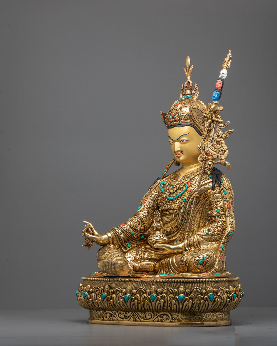 Guru Rinpoche Statue | Handcrafted Padmasambhava Sculpture