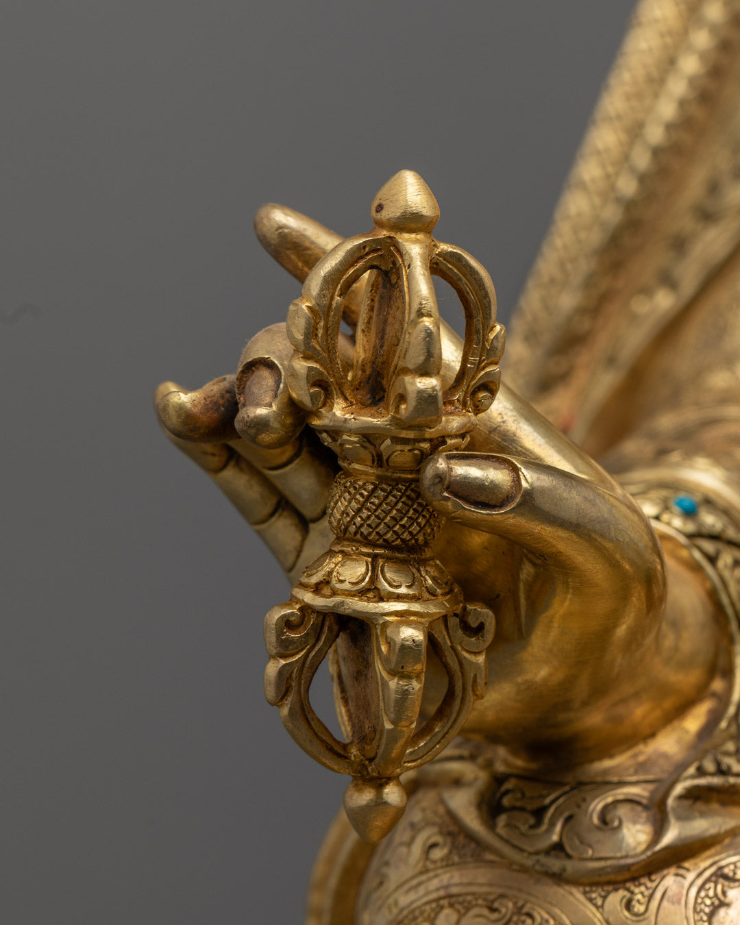 Guru Rinpoche Statue | Nepalese Handmade Buddhist Sculpture