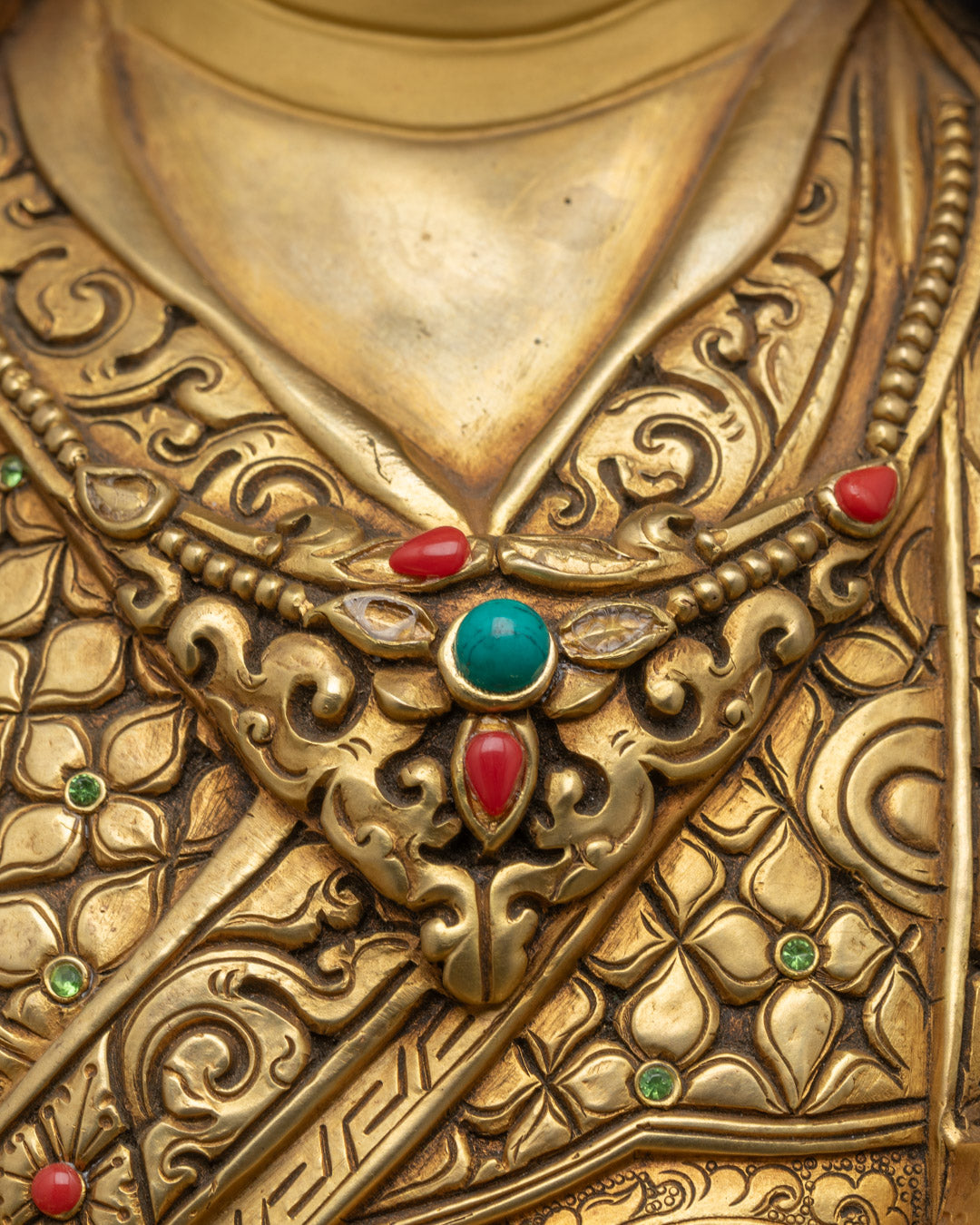 Guru Rinpoche Statue | Nepalese Handmade Buddhist Sculpture