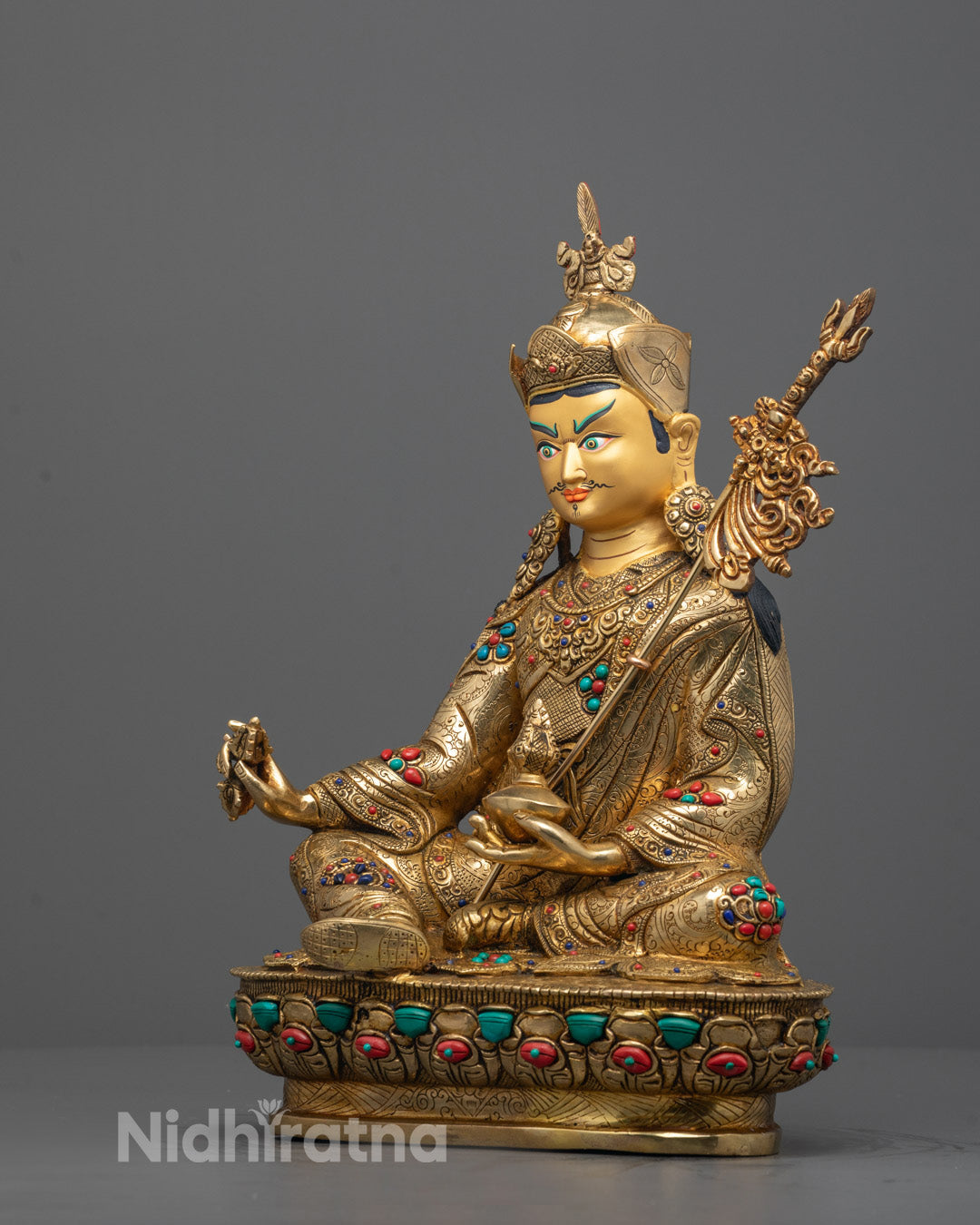 Guru Rinpoche(Padmasambhava) Statue | Handmade Buddhist Statue