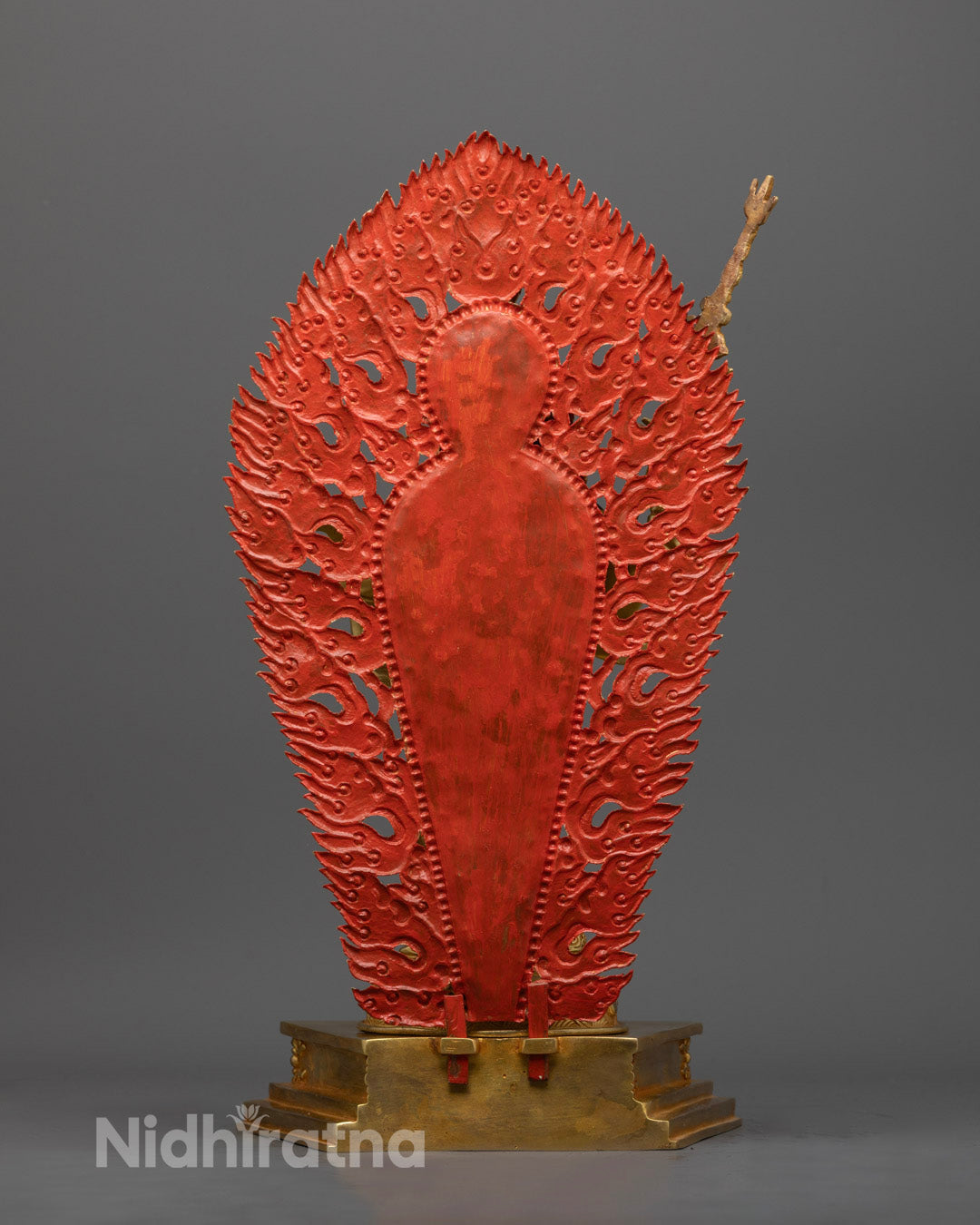 Padmasambhava with Disciple Statue | Traditional Tibetan Buddhist Art