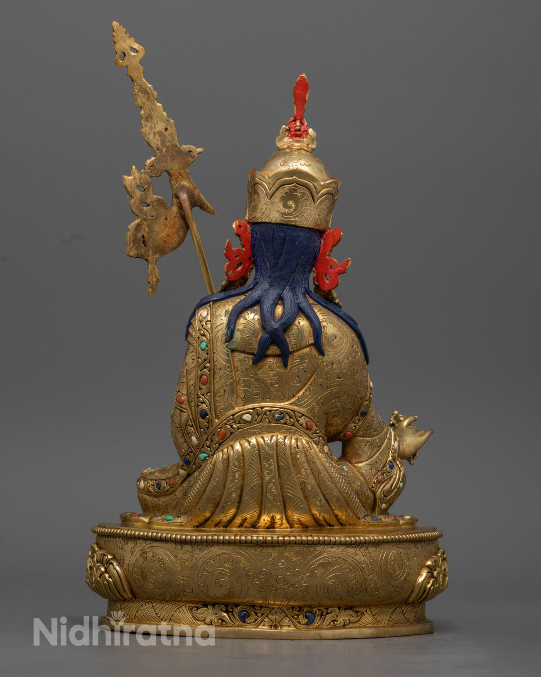 Authentic Guru Rinpoche Sculpture | Handmade in Nepal