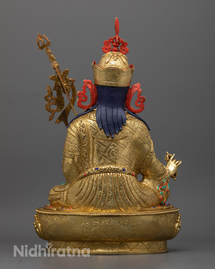 Guru Rinpoche Statue | Premium Hand-Carved Art