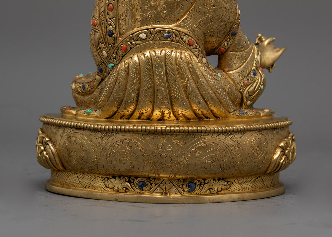 Authentic Guru Rinpoche Sculpture | Handmade in Nepal