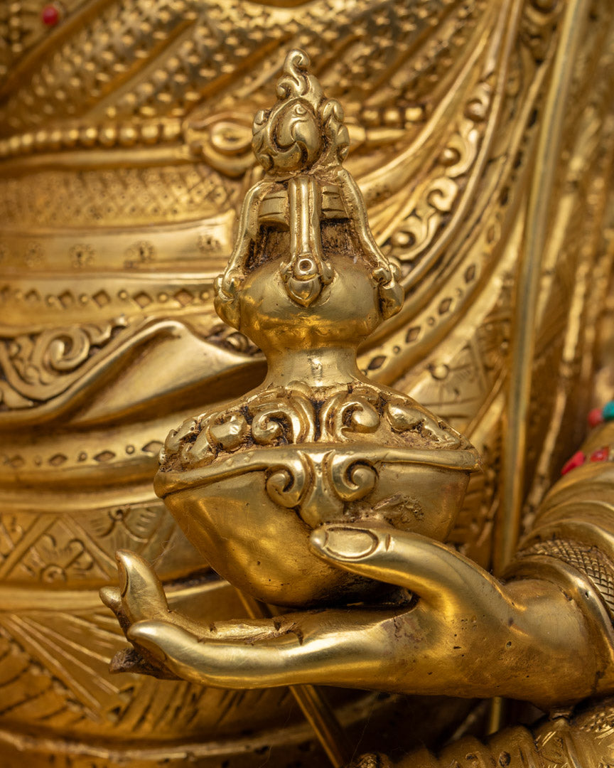 Guru Rinpoche Statue | Premium Hand-Carved Art