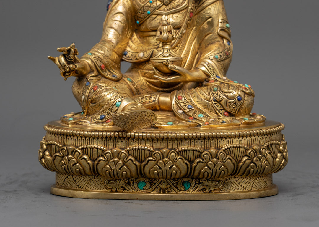 Authentic Guru Rinpoche Sculpture | Handmade in Nepal