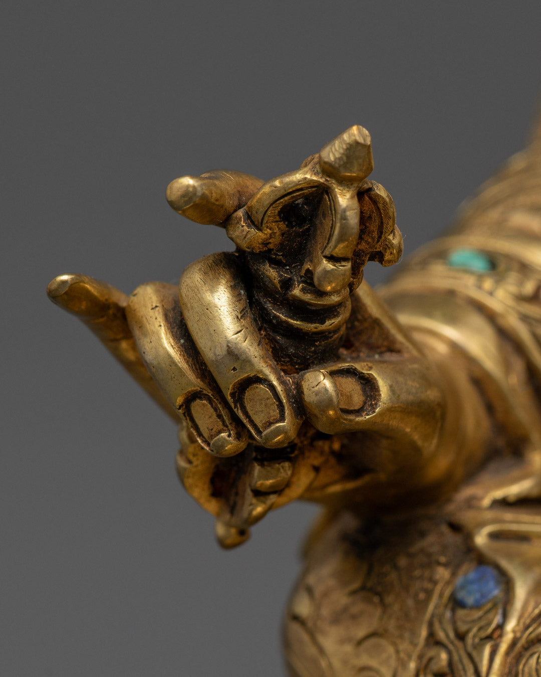 Authentic Guru Rinpoche Sculpture | Handmade in Nepal