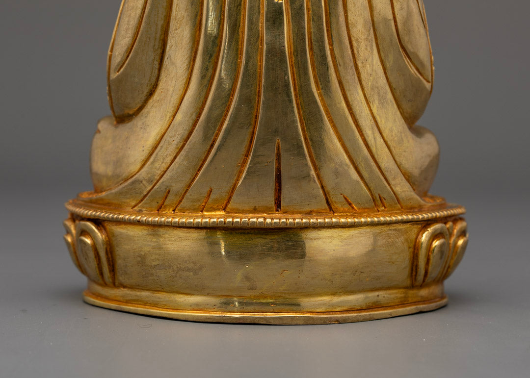 Guru Shapdum Tibetan Deity Statue