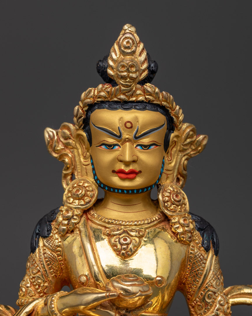 Guru Tilopada Statue in 24K Gold | A Tribute to Tantric Mastery