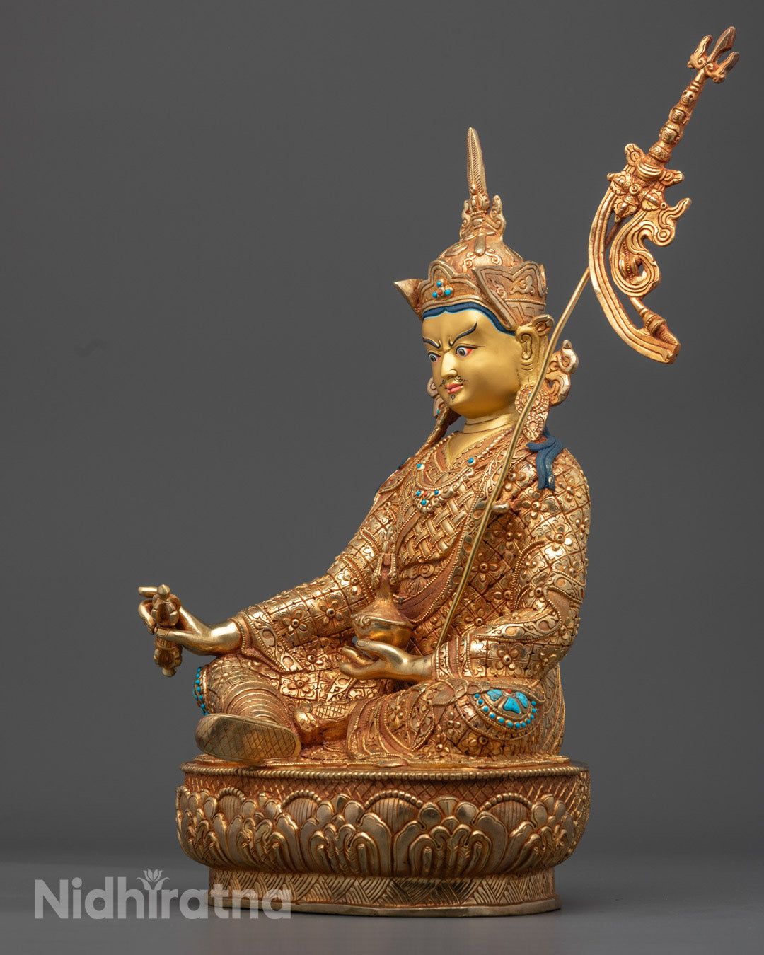 Guru Rinpoche Statue for Meditation and Blessings