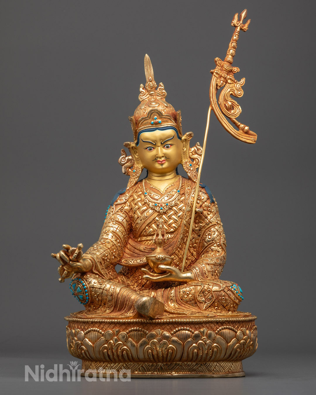 Guru Rinpoche Statue for Meditation and Blessings