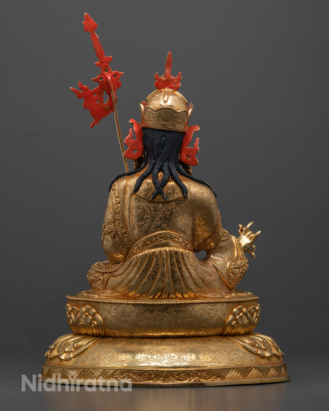 Guru Rinpoche Statue | Handcrafted Tibetan Buddhist