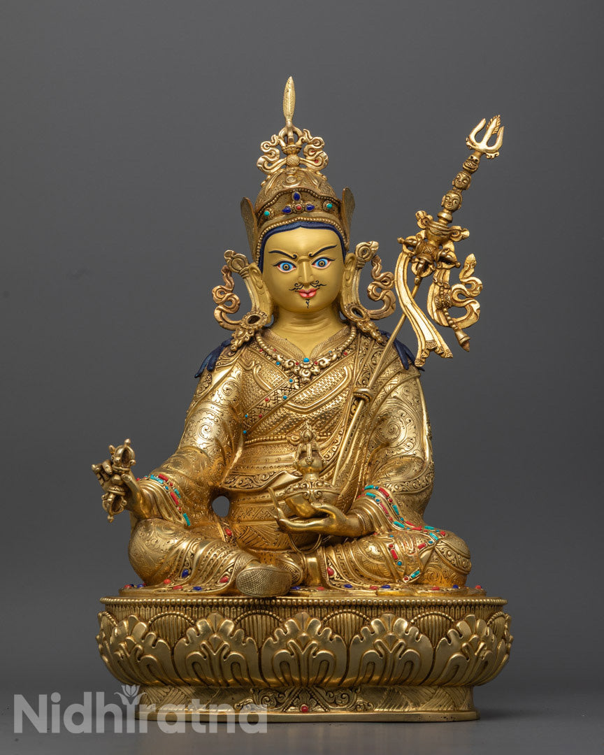 Guru Rinpoche Statue | Premium Hand-Carved Art
