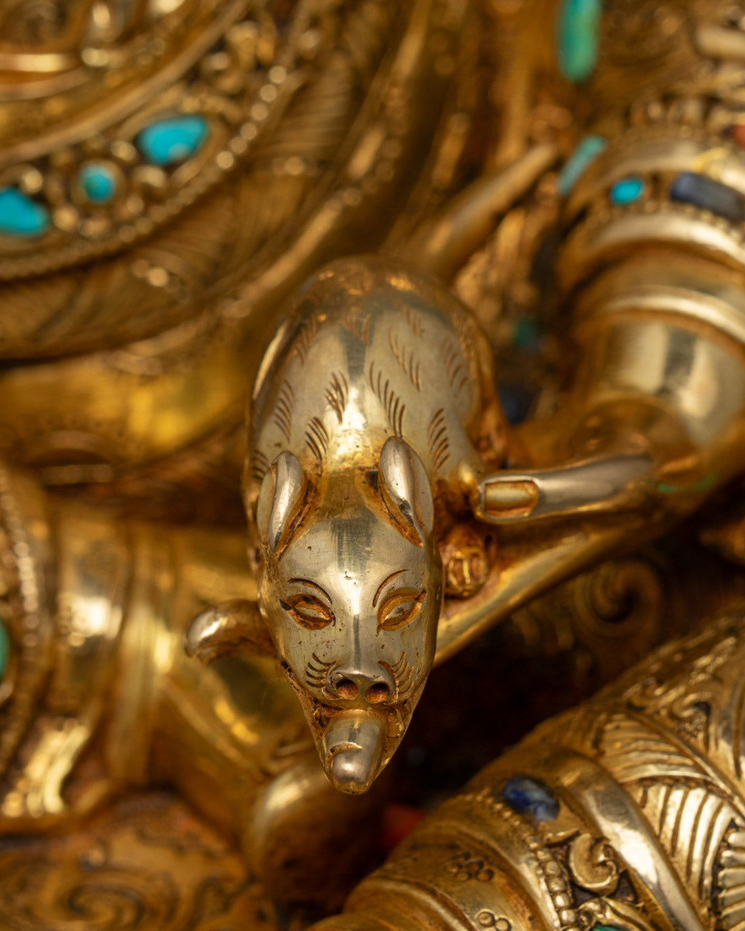 Buddhist Guru Norla Statue