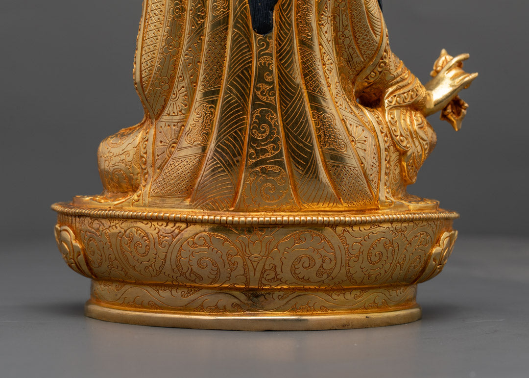Tibetan Guru Rinpoche Statue | Handmade Sculpture