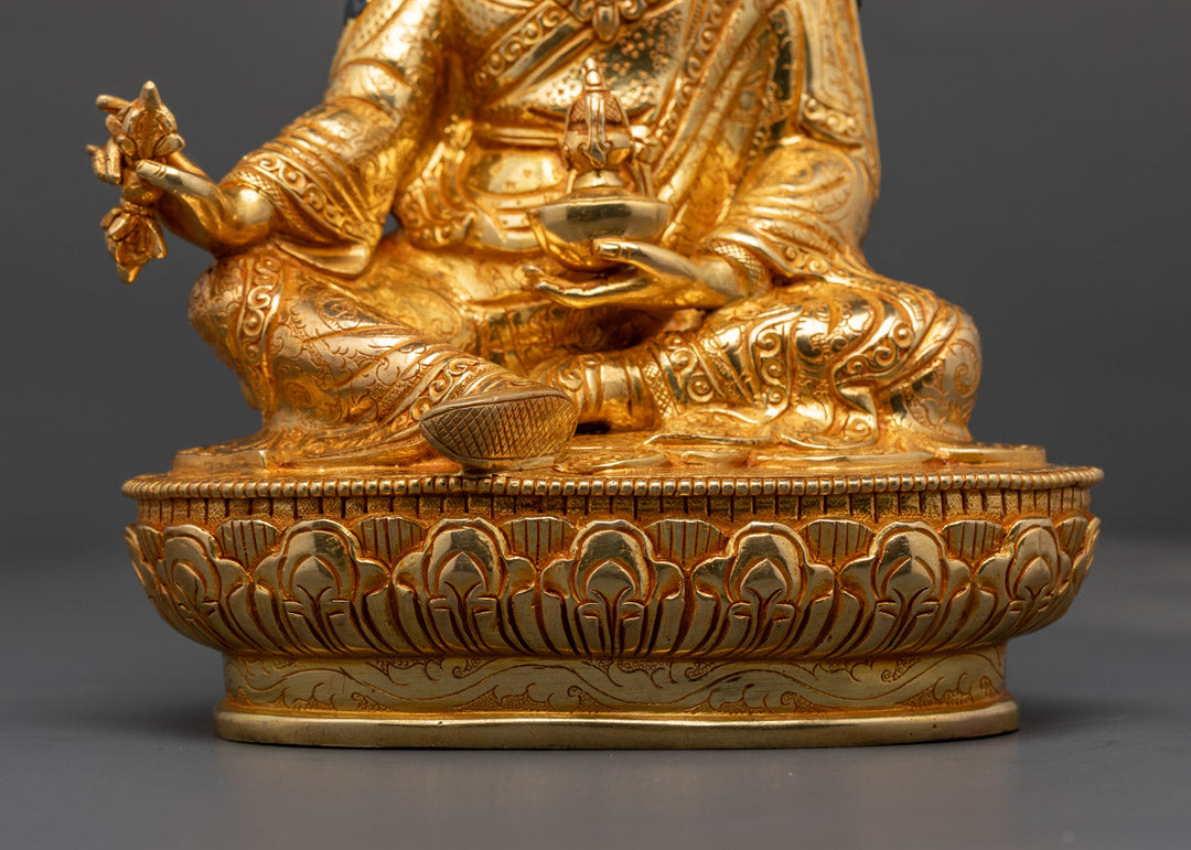 Tibetan Guru Rinpoche Statue | Handmade Sculpture