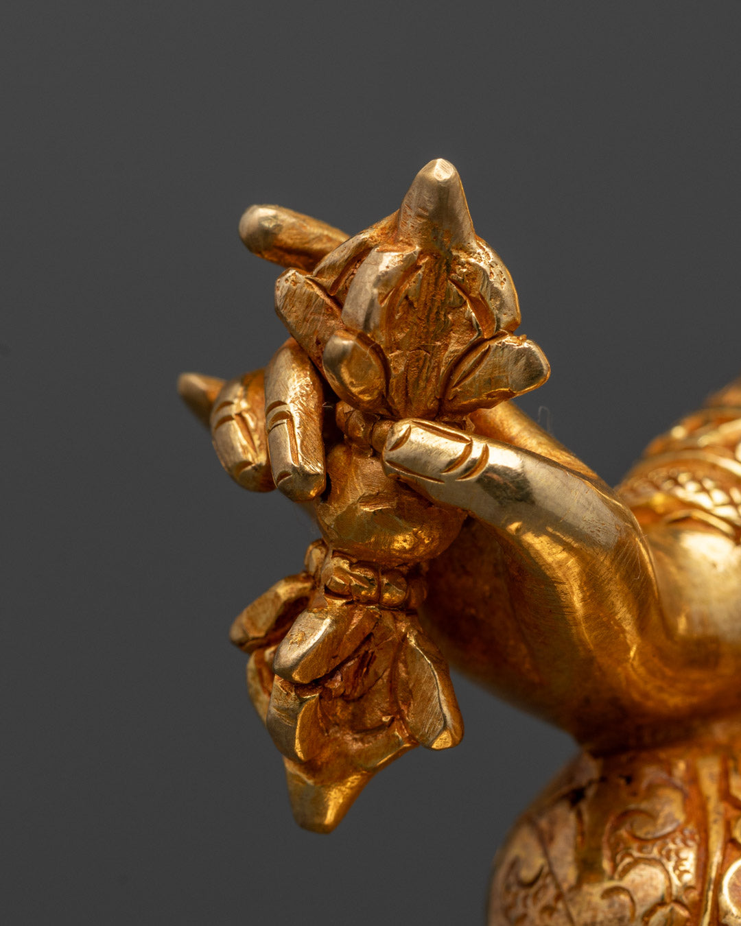 Tibetan Guru Rinpoche Statue | Handmade Sculpture