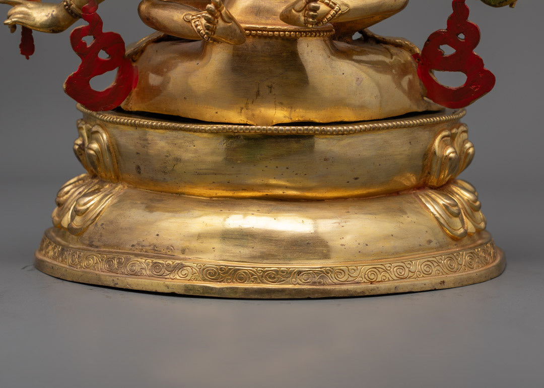 Guhyasamaja Sculpture | Handcrafted Buddhist Tantra Statue
