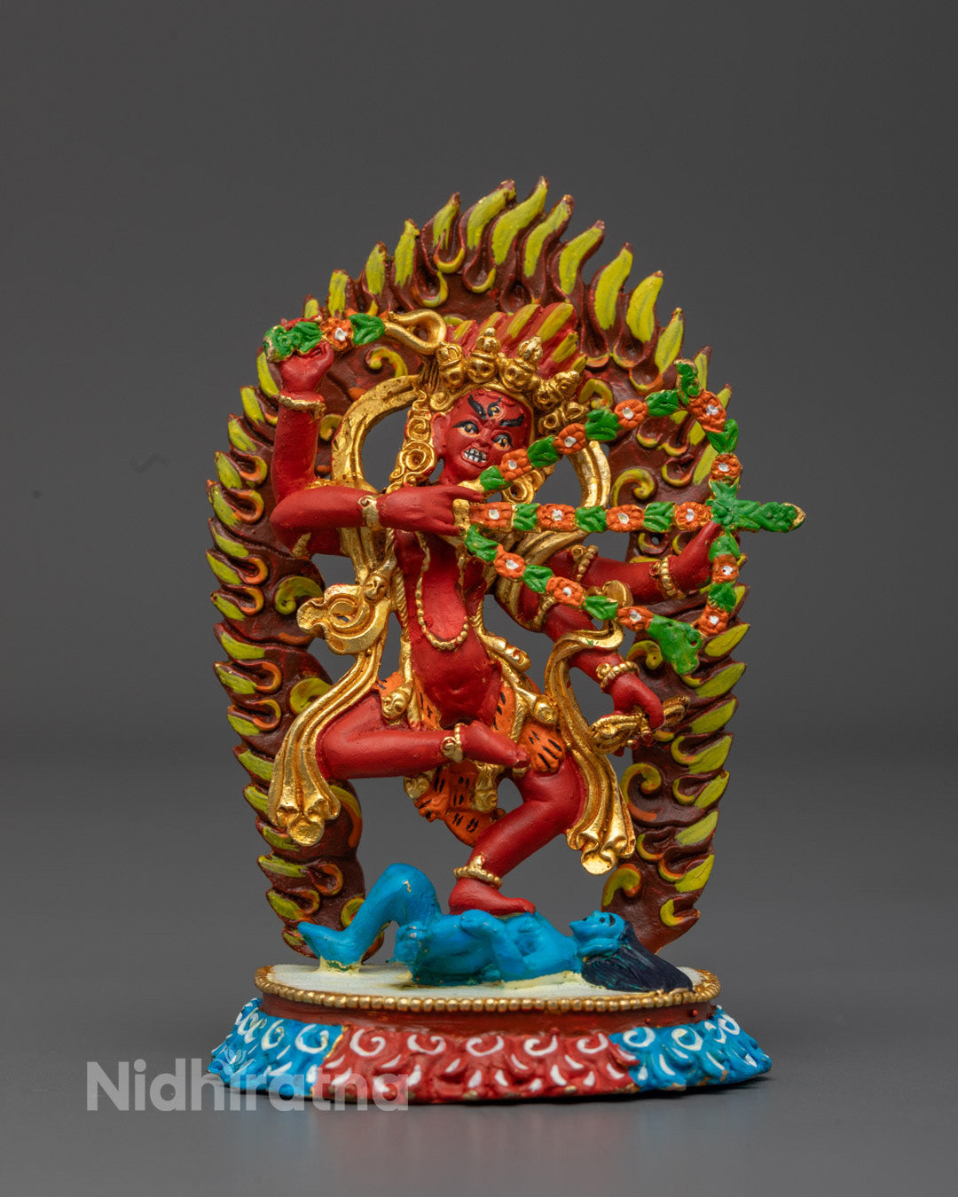 Handcrafted Kurukulla Red Tara Statue