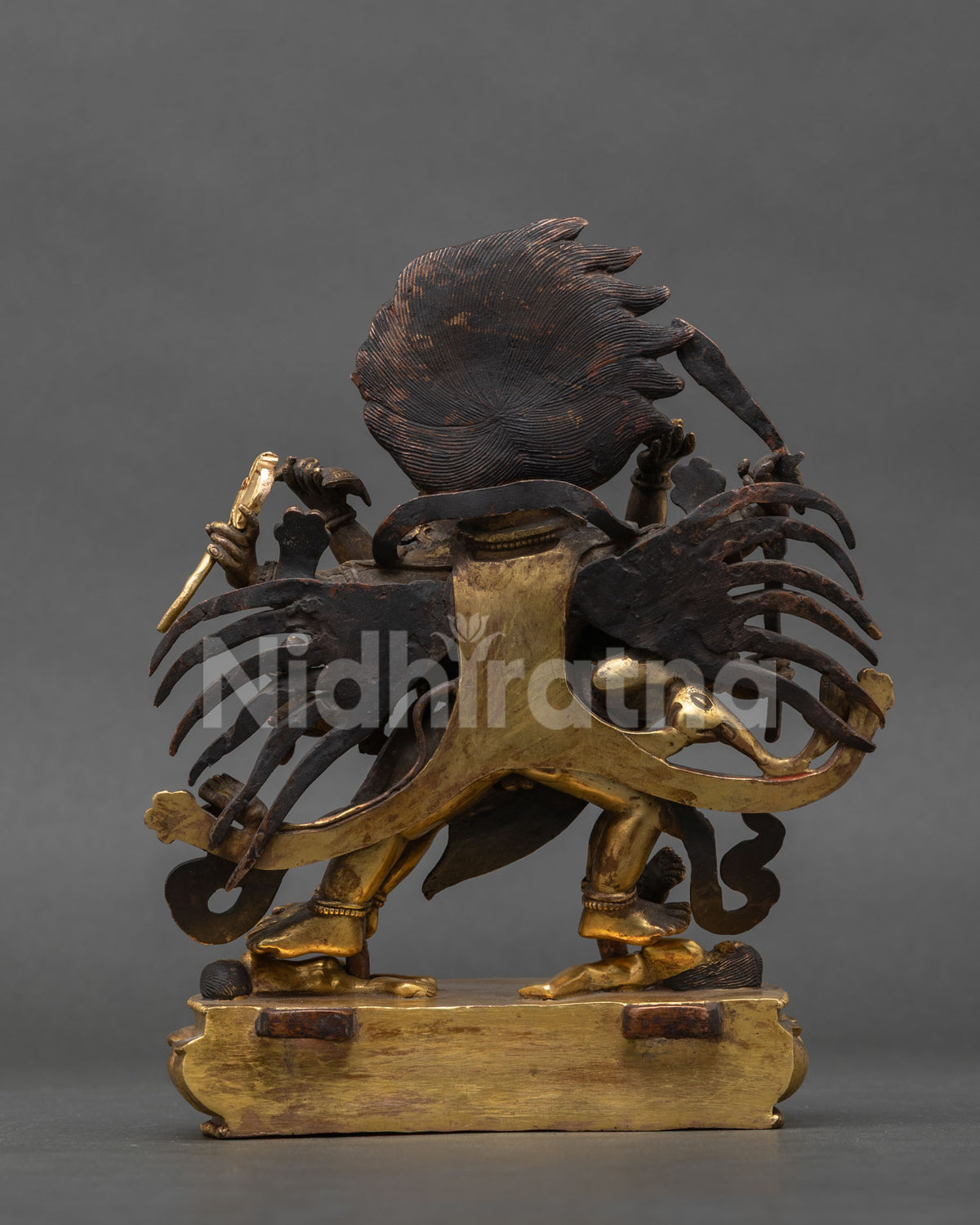 Antique Hayagriva Yab-Yum Statue from Nepal | Over 40 Years Old
