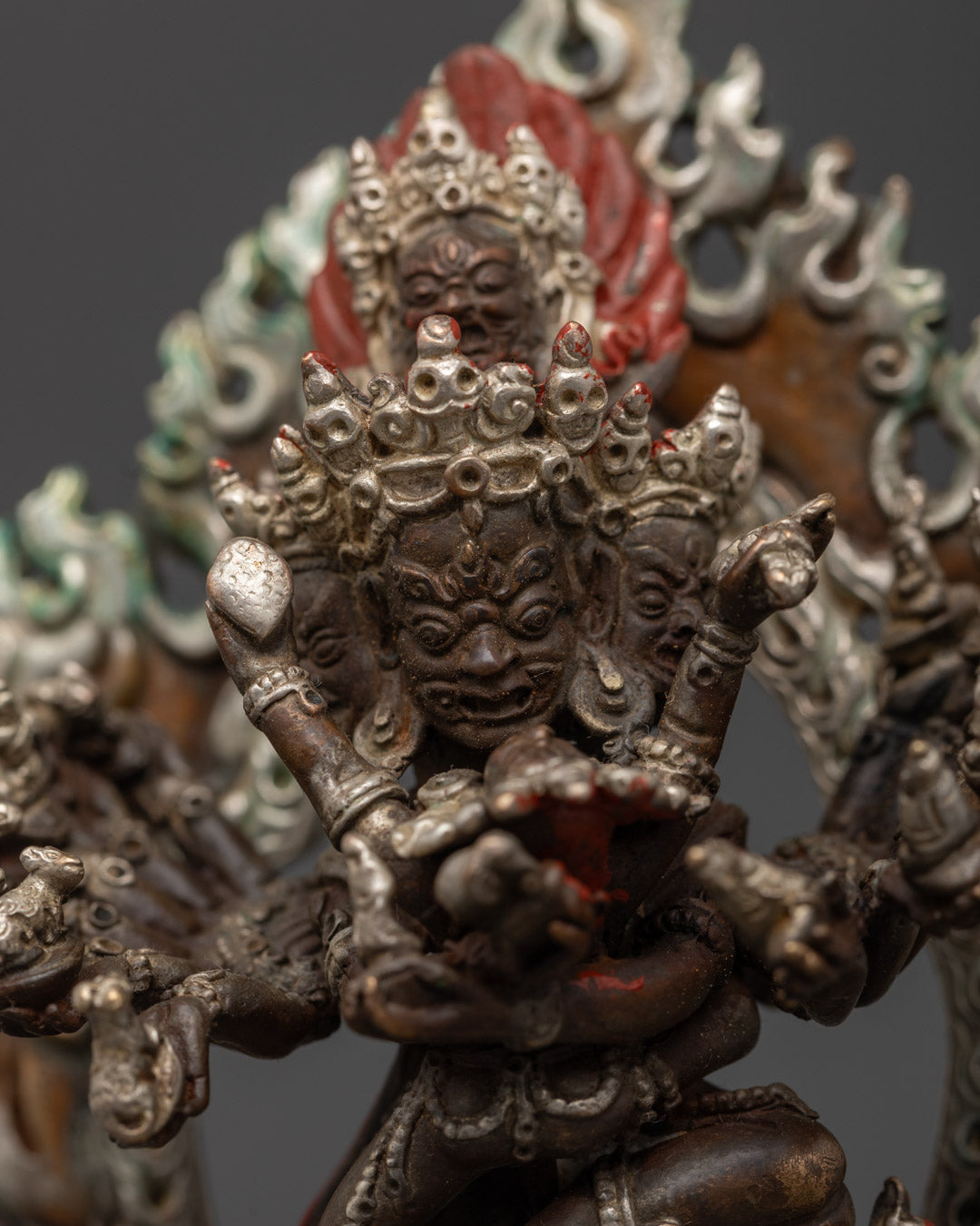 Machine Made Hevajra with Consort Statue