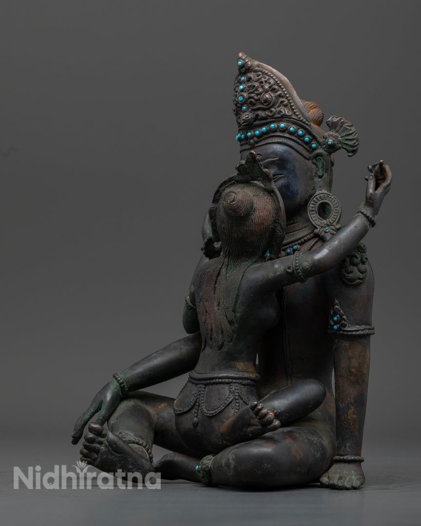 Indra Statue with Consort: Unveiling the Mysteries